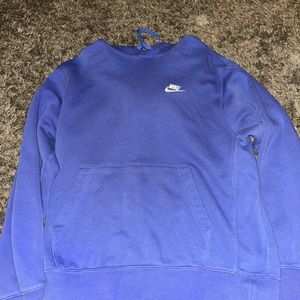 Blue Nike sweatshirt